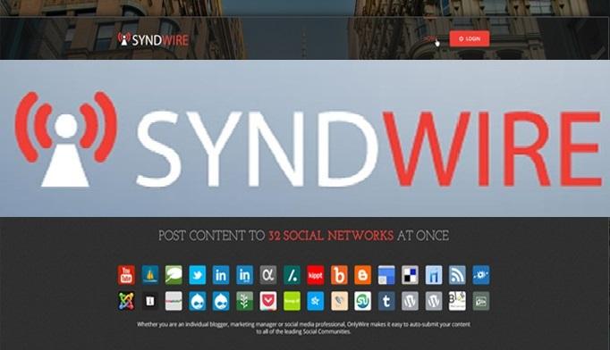 do syndwire account creation and setup of social prof...