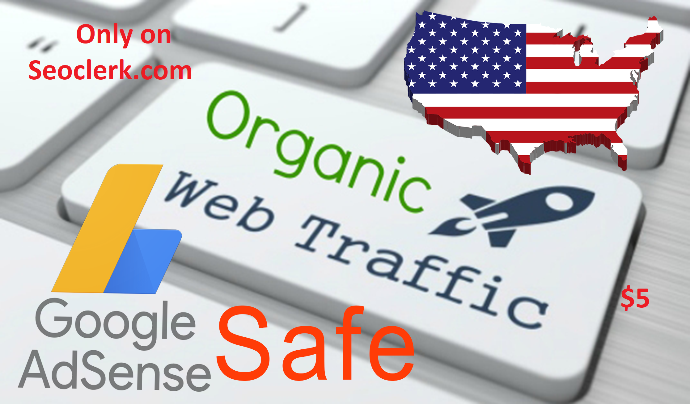 USA keyword target Adsense Safe, organc traffic, for ...