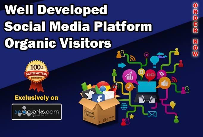 Drive 10,000 Well Developed Social Media Platform Org...