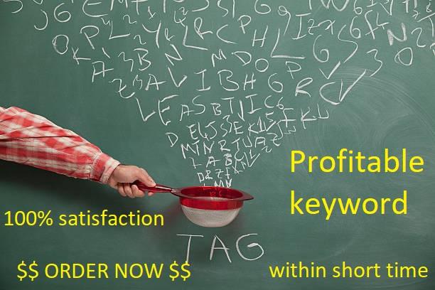 Do most profitable Seo Keyword Research And Competito...