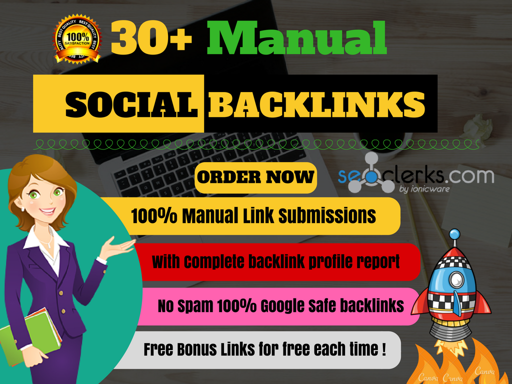 create high authority social media links within a day