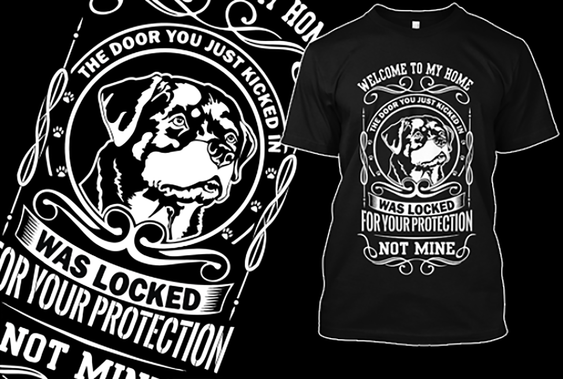 I'll Do Any Typography T-shirt, Cartoon Design