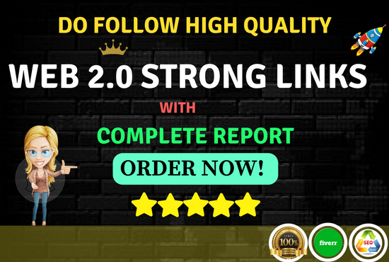 create web2.0, backlinks, for SEO