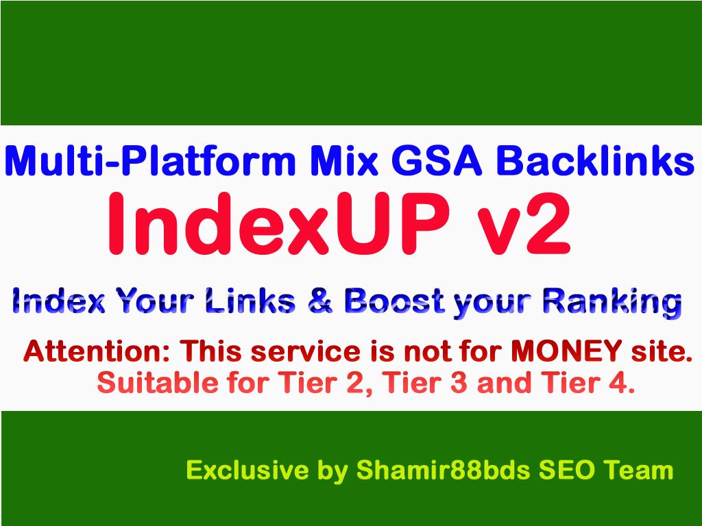 Verified 20,000 Mix GSA SER Backlinks to Index Link G...