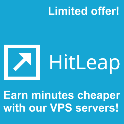 Run your 20 Hitleap Sessions on our stable VPS Server...
