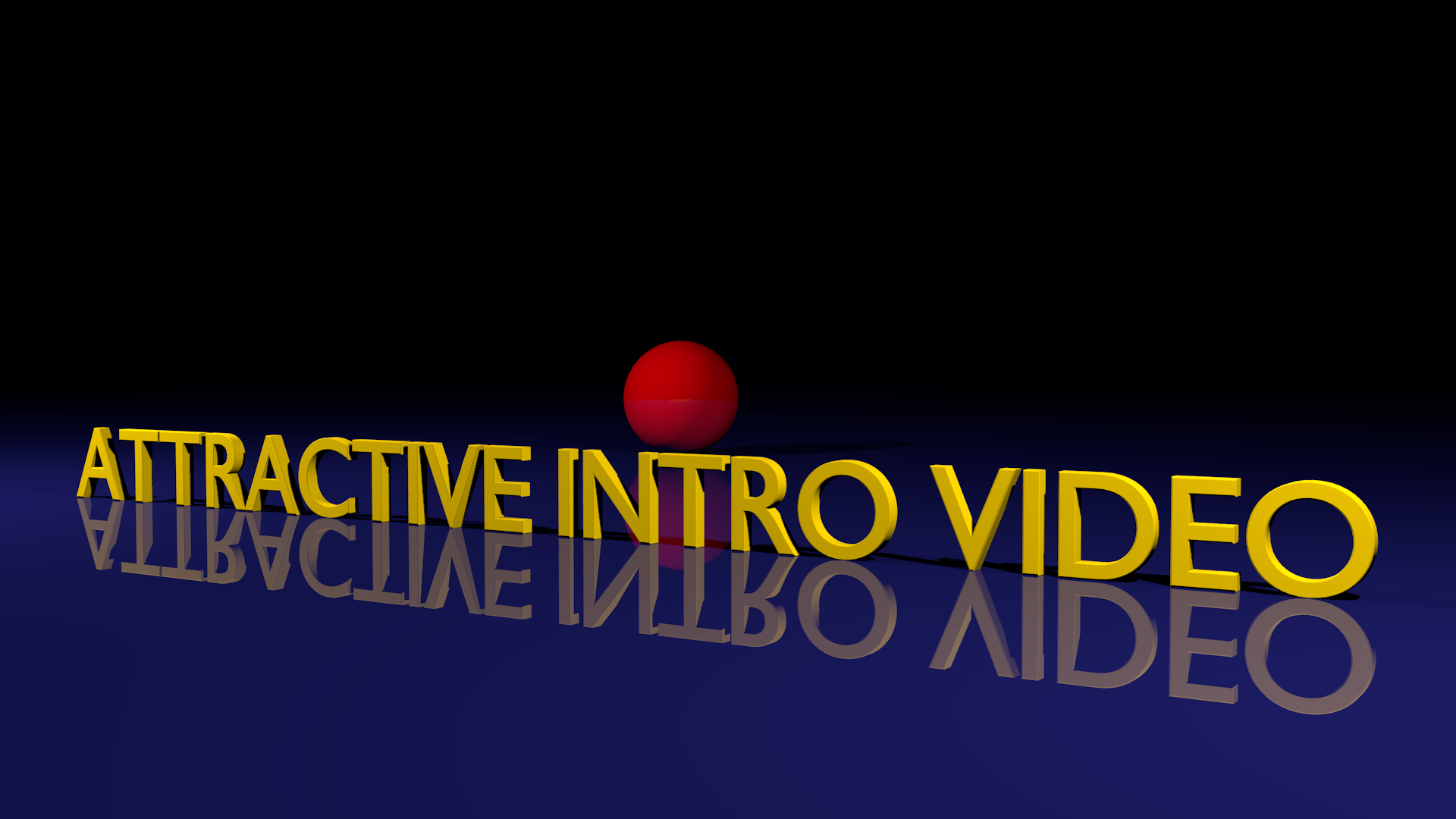 Make professional 3D intro video for your video proje...