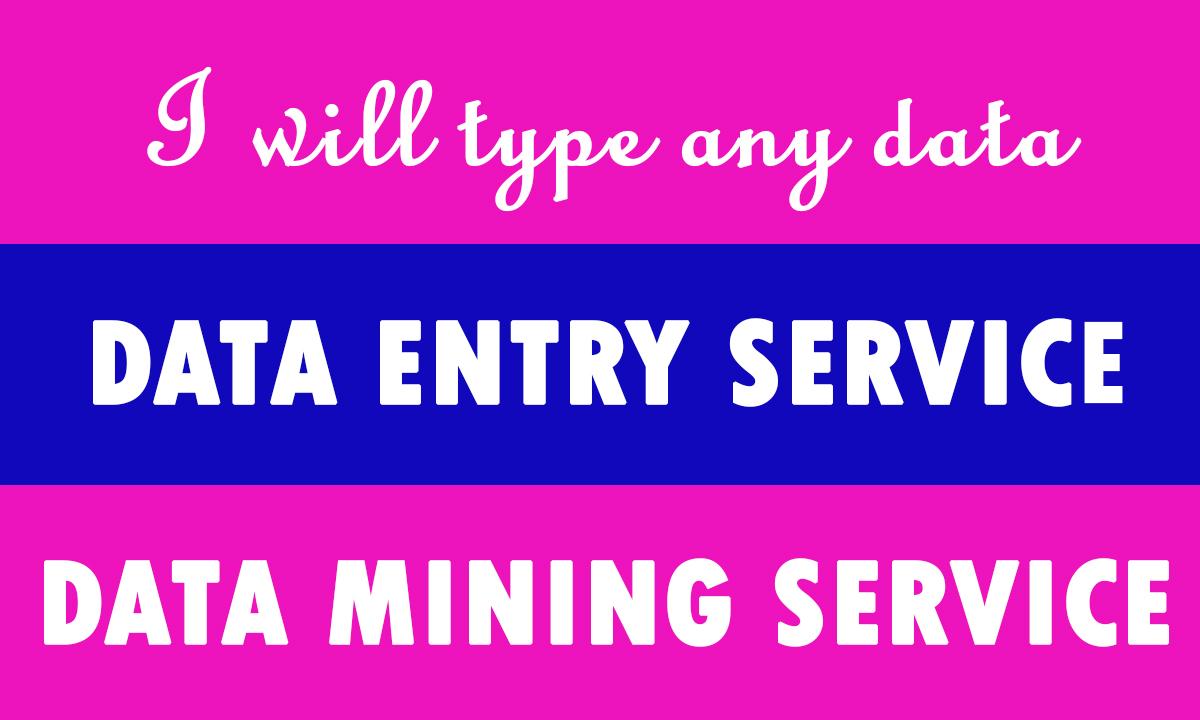 I'll Type any type of Data of 10 pages