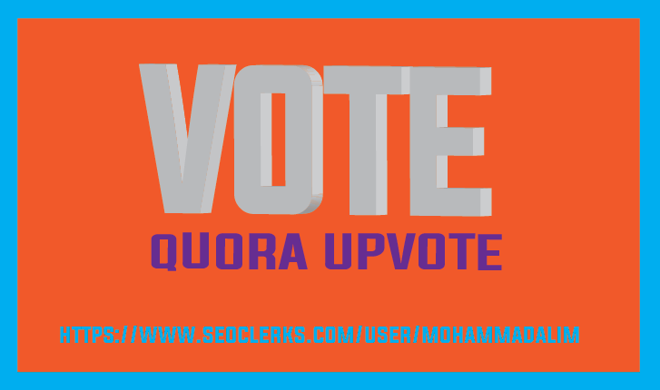 30 Hq worldwide Quora upvotes with real profile