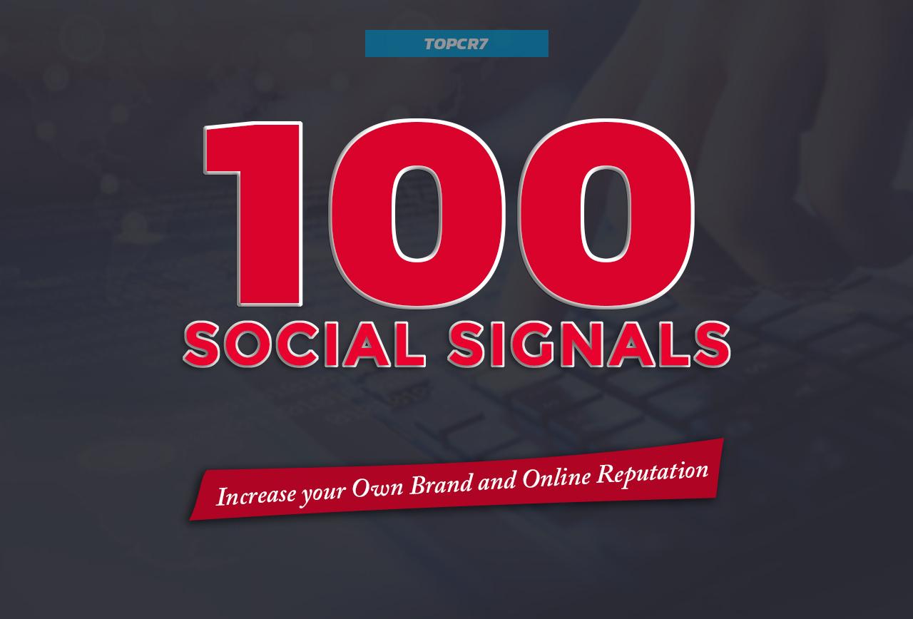 Most Powerful 100 Social Signals SEO Backlinks - Effe...
