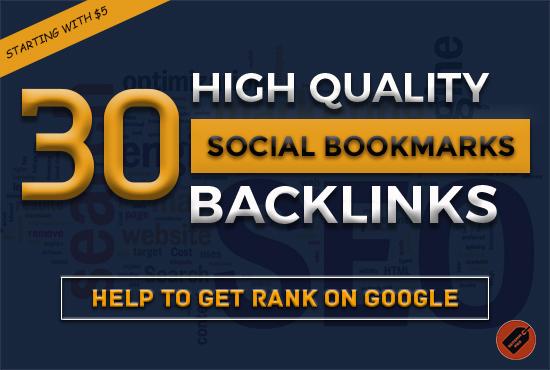 Do 30 Social Bookmarking SEO Backlinks Get Alexa Rank