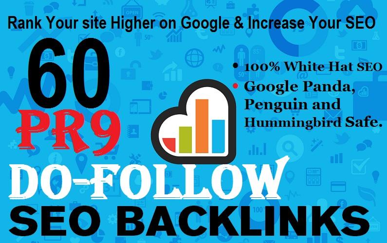 Do 60 Pr9 Do-follow SEO Back links
