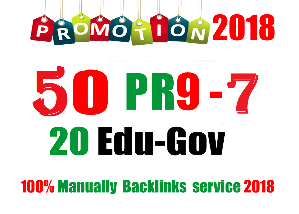 50 PR9 DA 80-100 + 20 EDU - GOV Highpr SEO Authority ...