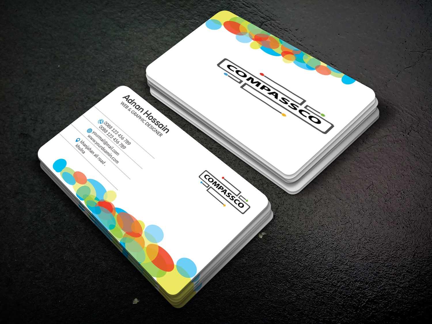 2 cool busniss card within 5 hours