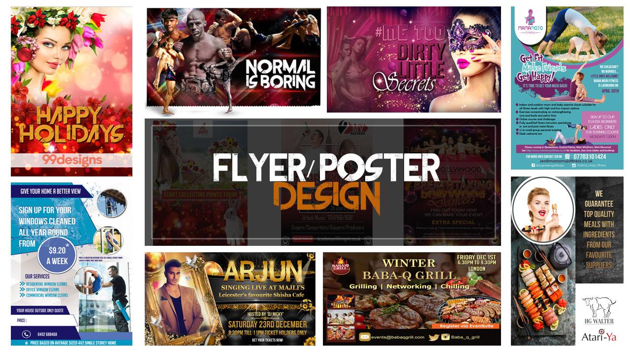 Design Professional Flyer, Poster, Leaflet or Broch...