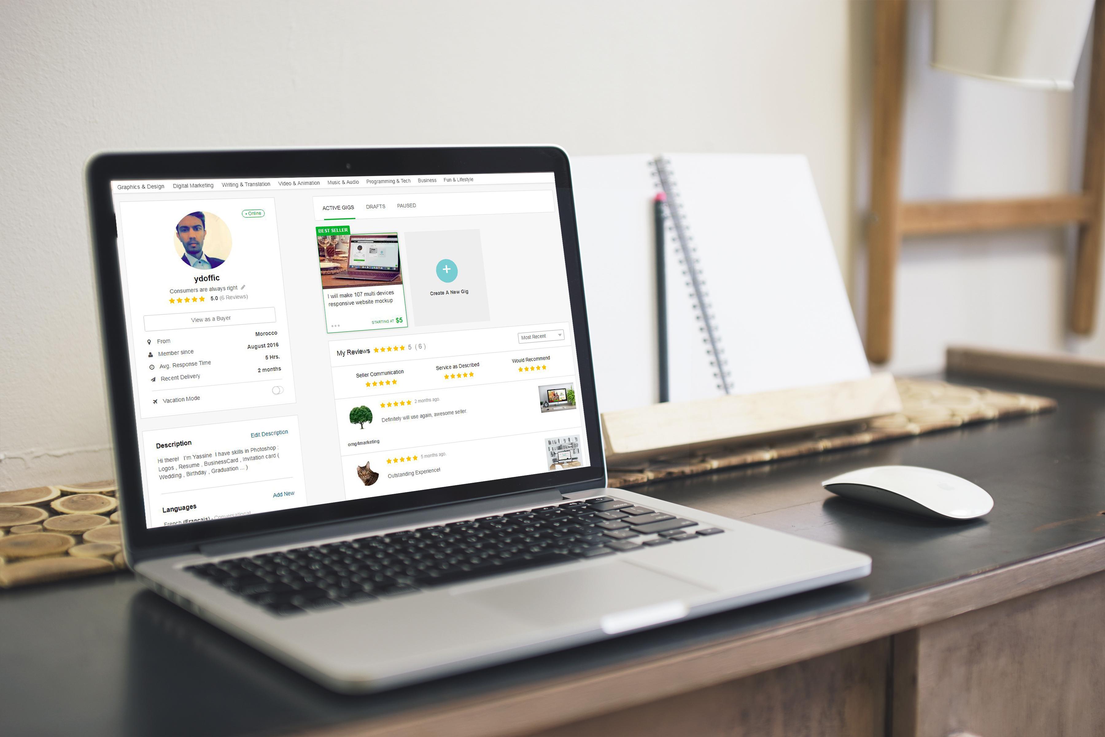 I Make More Than 250 Multi Devices Responsive Website...