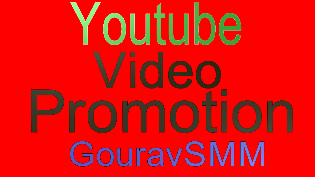 Youtube Video Promotion high Speed