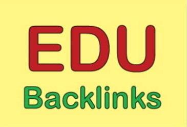 Make 20 edu backlinks for boost your website ranking