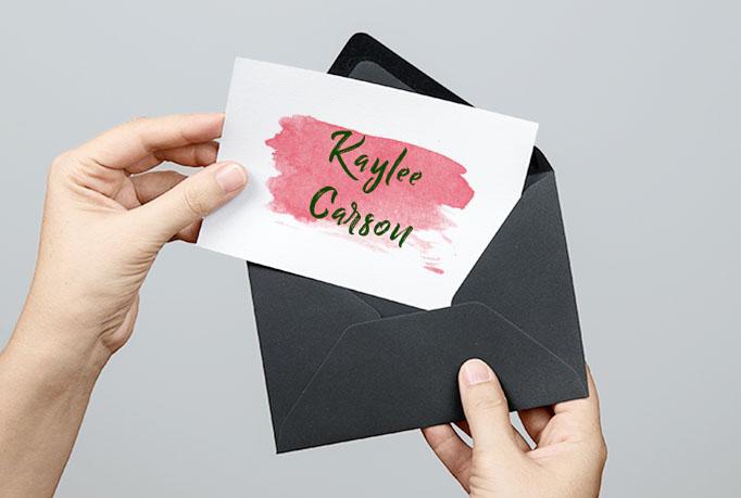 Custom Watercolor Logo, Creative Logo, Signature Lo...