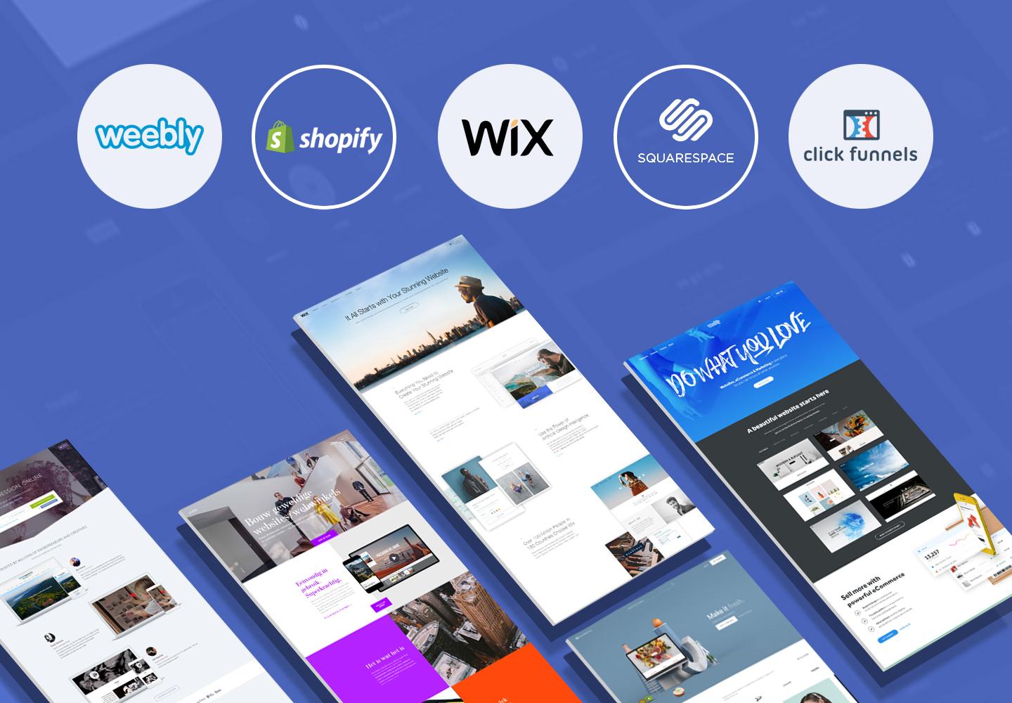 Create Bigcommerce, Shopify, Wix, Weebly Stores Websi...