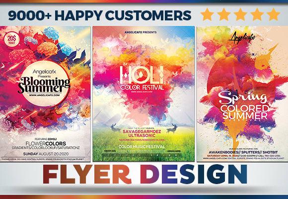 design flyer, creative flyer design services