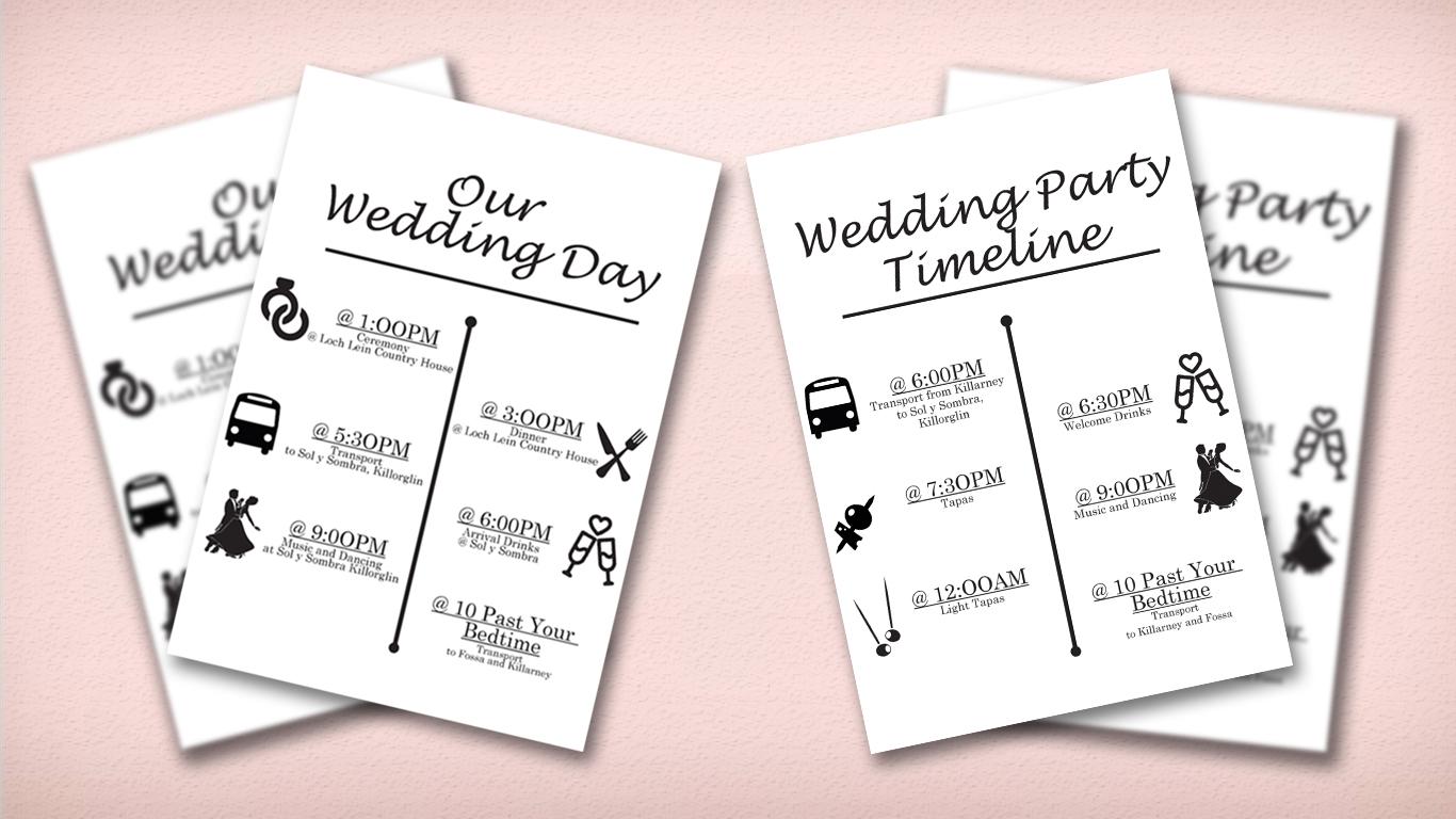 I can design an Invitation for you.