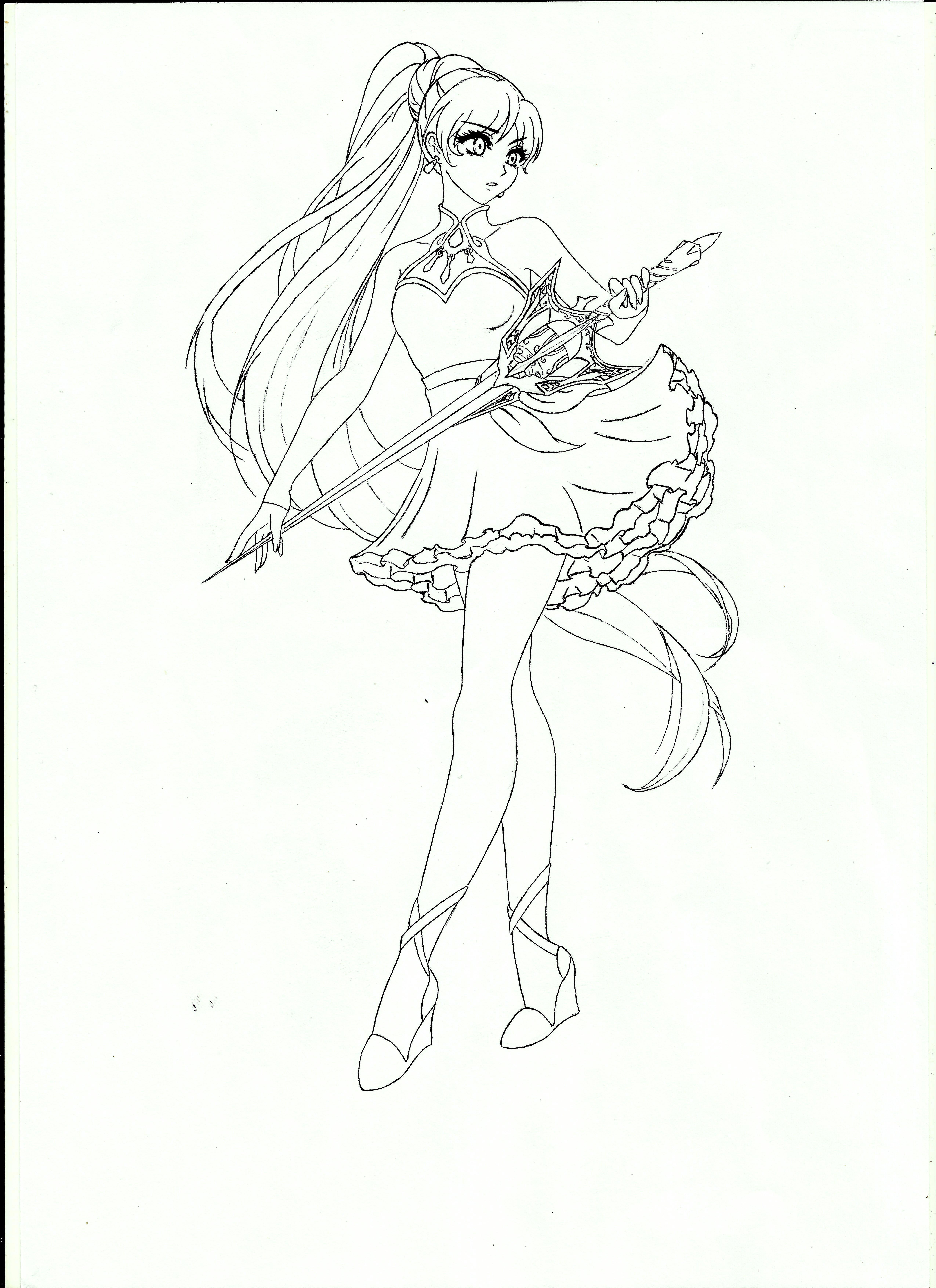 I'll draw any Anime character for you and sign it in ...