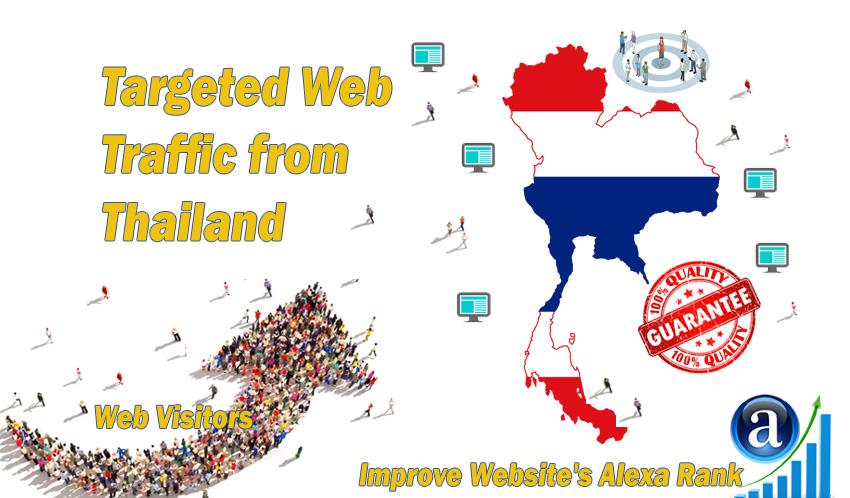 Thai web visitors real targeted Organic web traffic f...