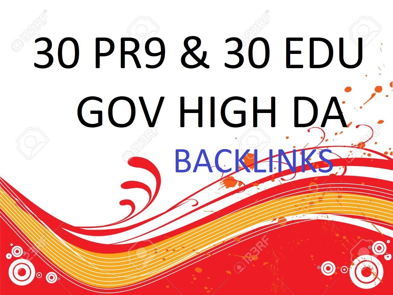 30 PR9 and 30 EDU GOV High DA Backlinks to Rank your ...