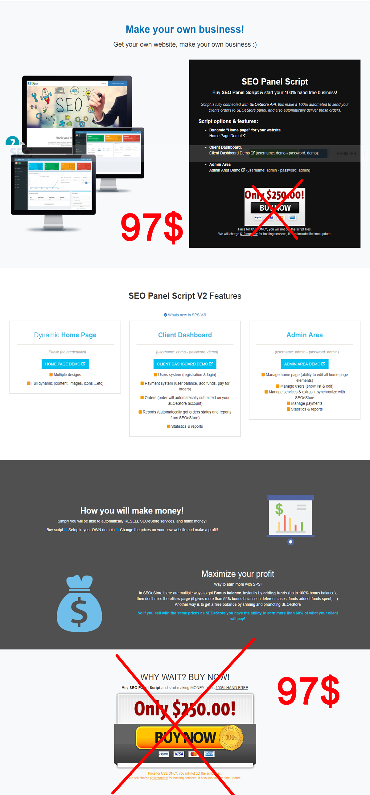 SEO Panel Script Buy SEO Panel Script & start you...