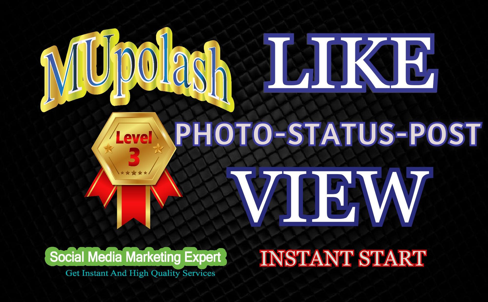 Get instant reaction on post / photos /videos. Non-dr...