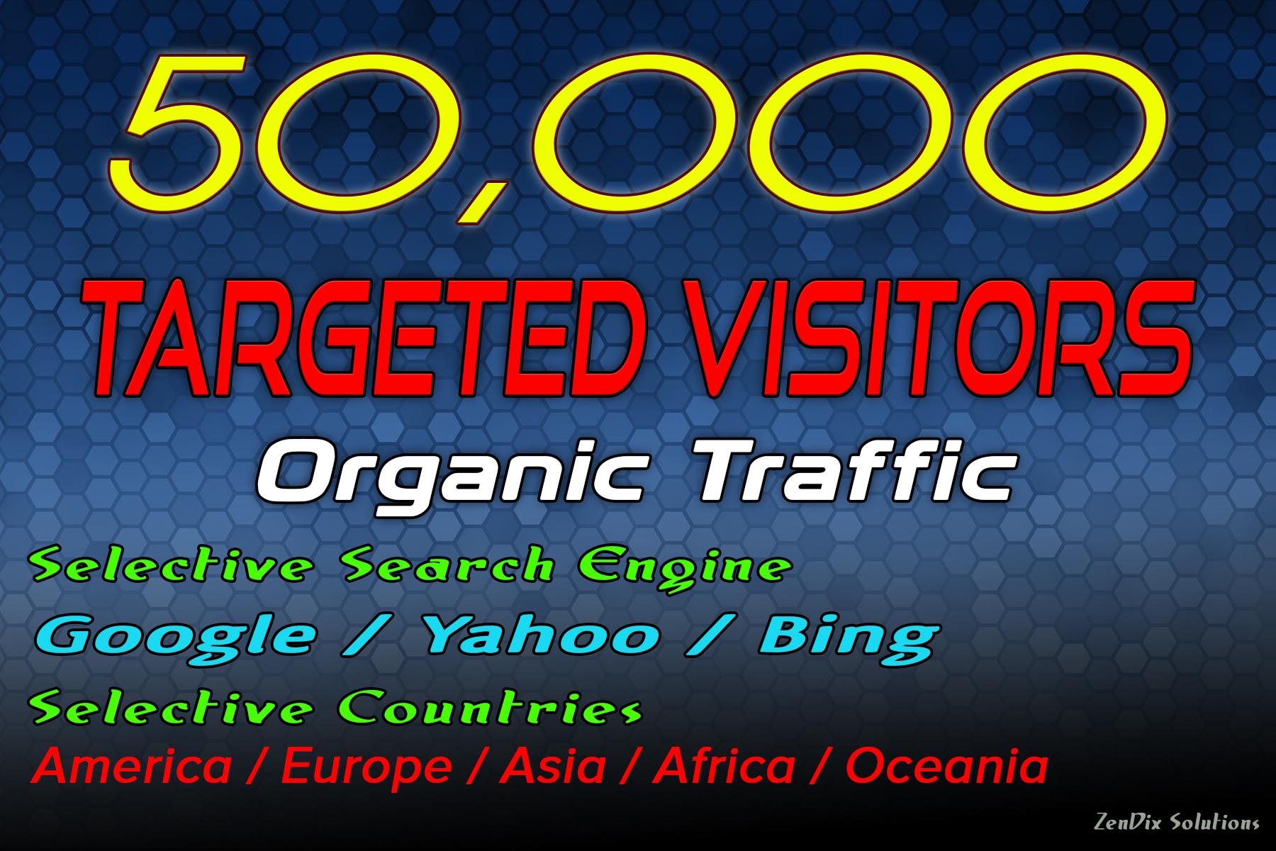 Drive 50000 Target Web Traffic for 30 Days