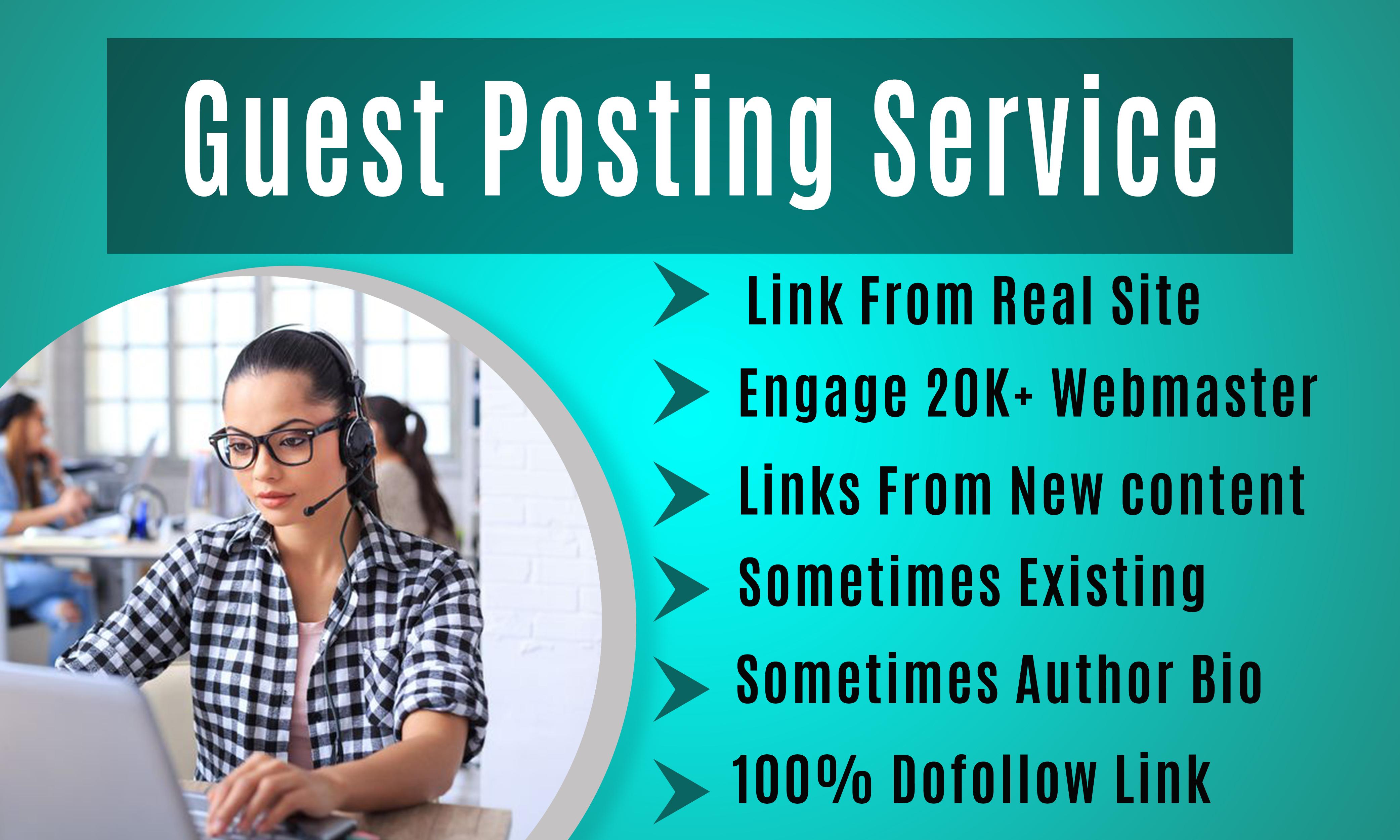 PREMIUM GUEST POSTING SERVICE- Editorial Links from R...