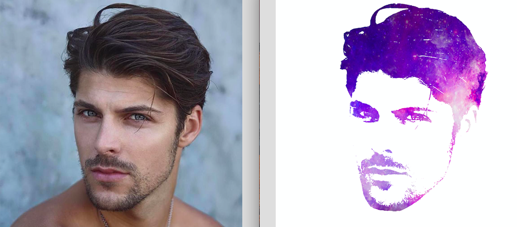 Create a design from a portrait for you