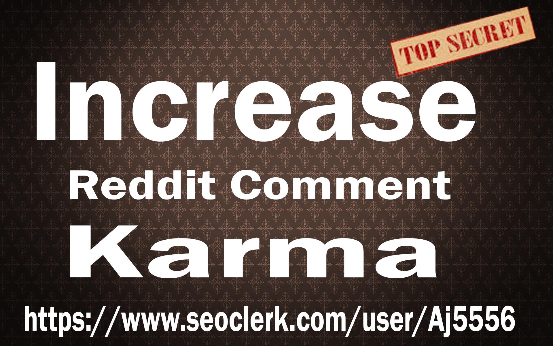 200 Comment Karma to Reddit Account
