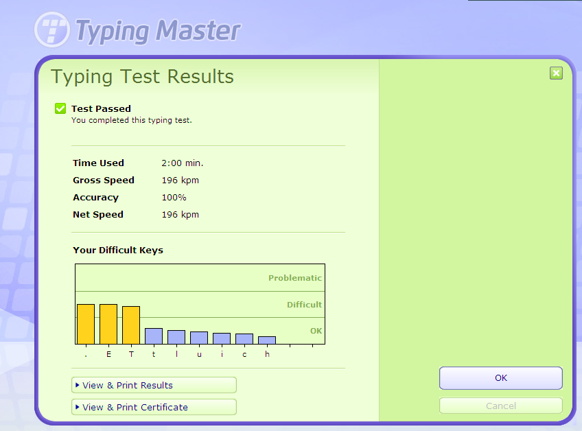 any type of typing job