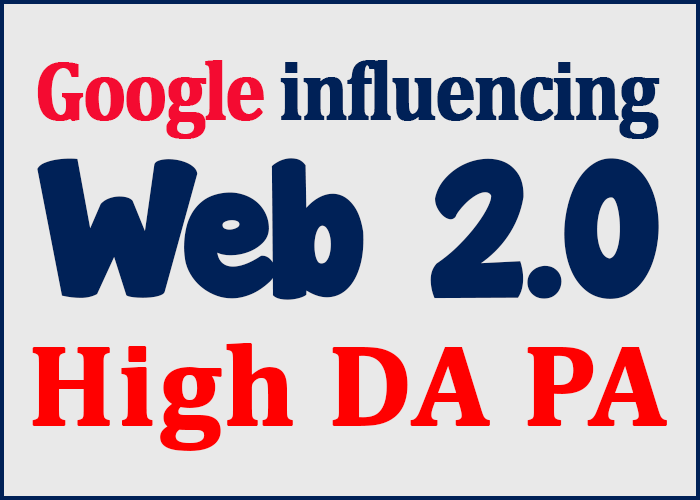 Create Over 20+ Web 2.0 Profile Backlinks On High Pag...