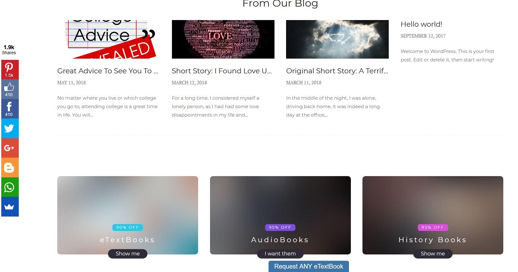 Guest Post on a College / Books related website with ...