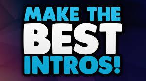 intro video for your youtube channel