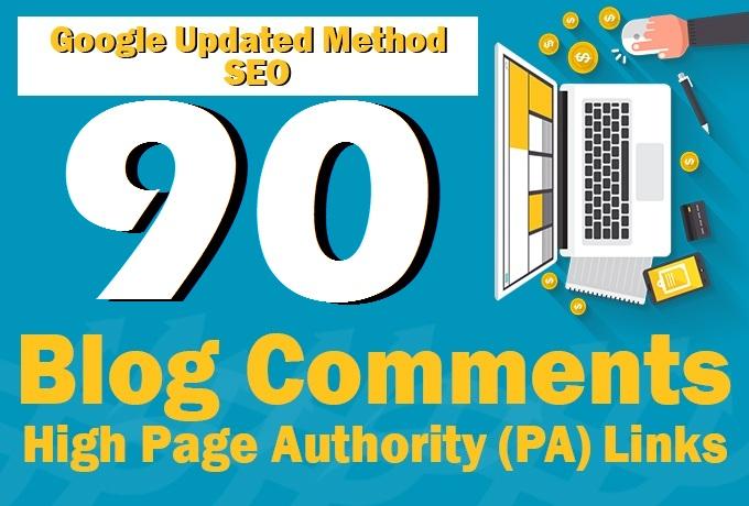 Create 90 backlinks SEO Backlinks, dofollow backlinks...