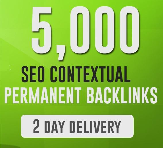 15 I will do 5000 Contextual, High Authority, SEO B...