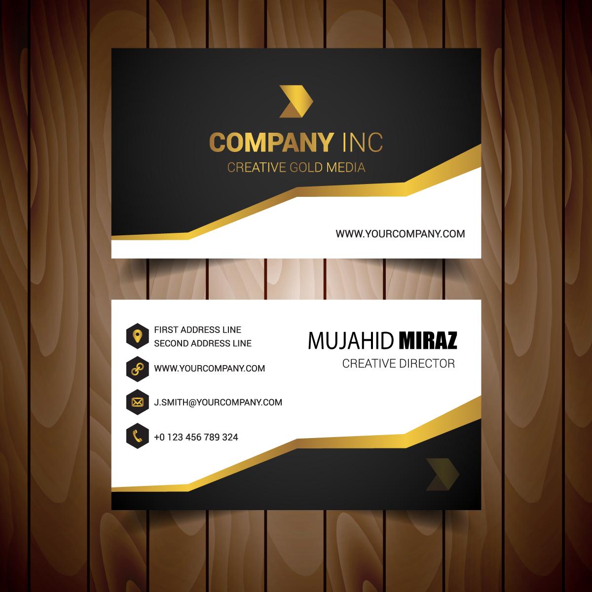 I can create an outstanding two sided business card w...