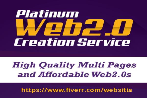 Provide High Quality Multi Pages And Affortable WEB 2...
