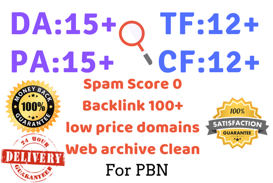 Research 6 Expired Domain With High Metrics