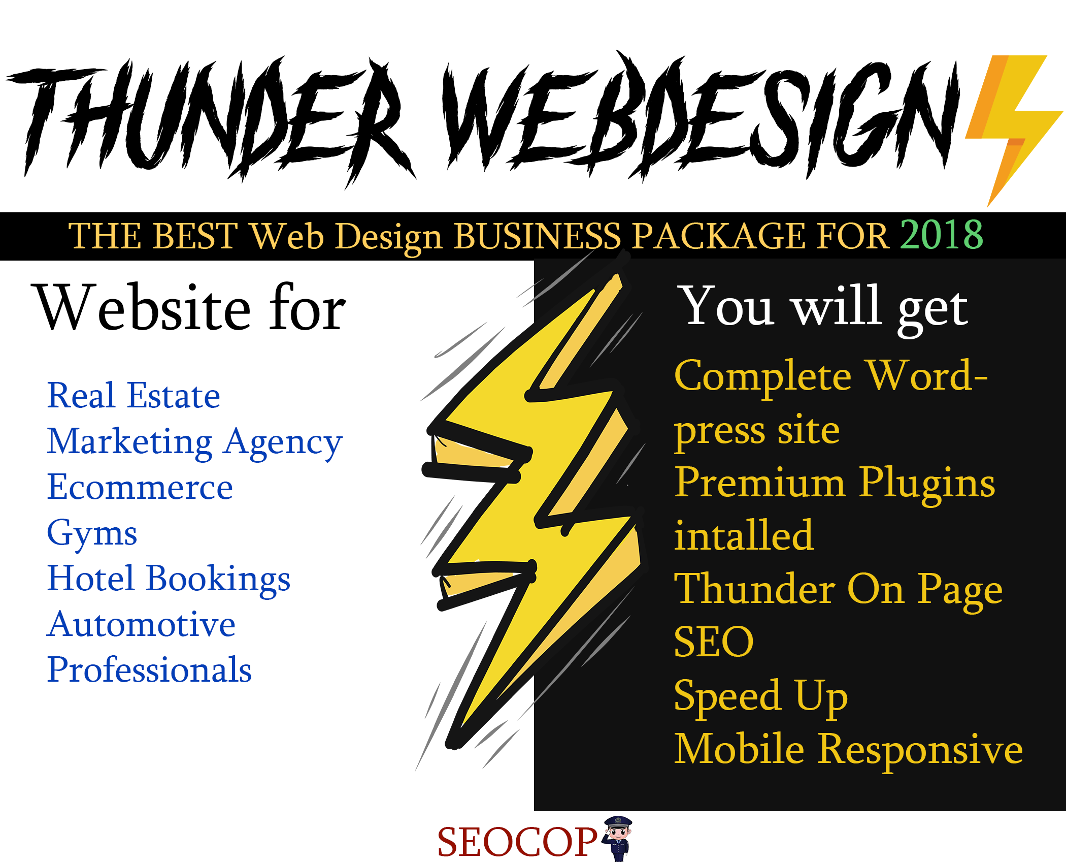 SE Optimized Wordpress Website Including Hosting, Th...