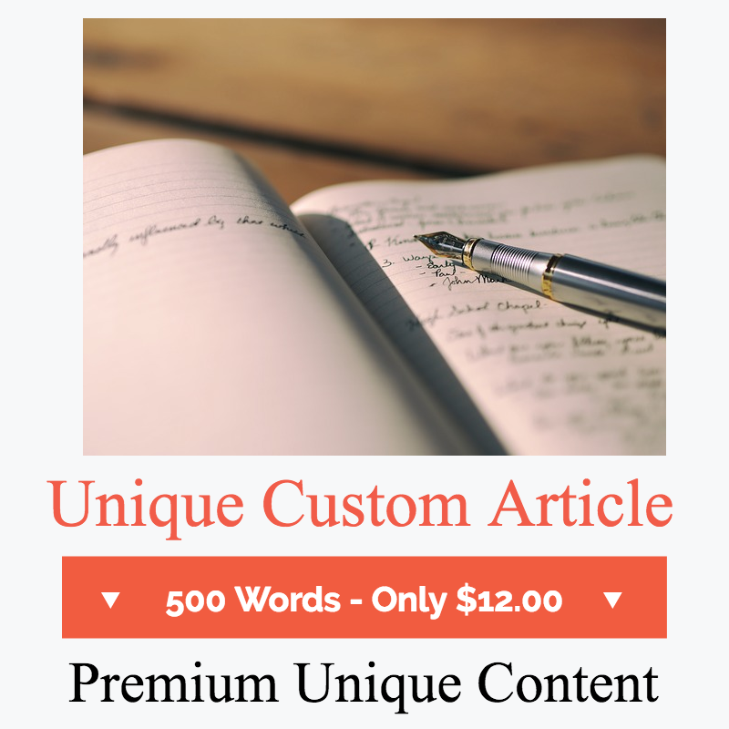 Unique Custom Article
