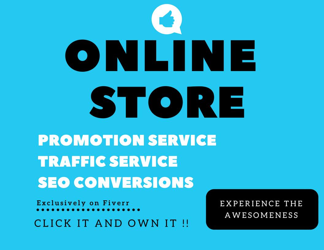 Bring Traffic To Your Ebay, Amazon, Shopify And Ets...