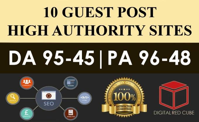10X Authority Guest Post DA 50