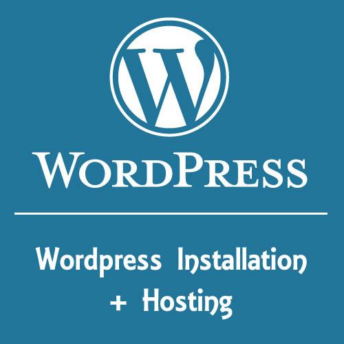We will host & install a Wordpress website + Free...