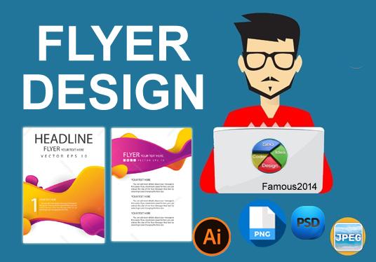 Exclusive Flyer design for your company/website