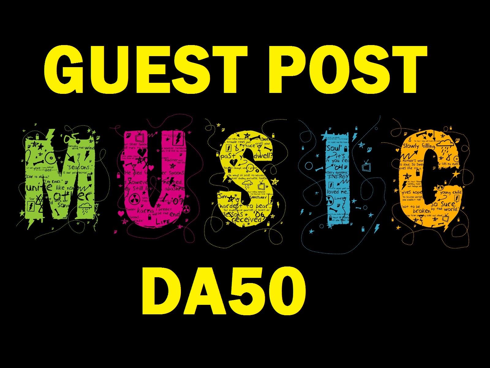 Guest Post On Da 50 Quality Music OR Entertainment Bl...
